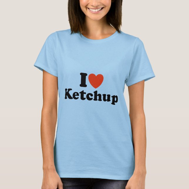 I Kärlek Ketchup Tee (Framsida)