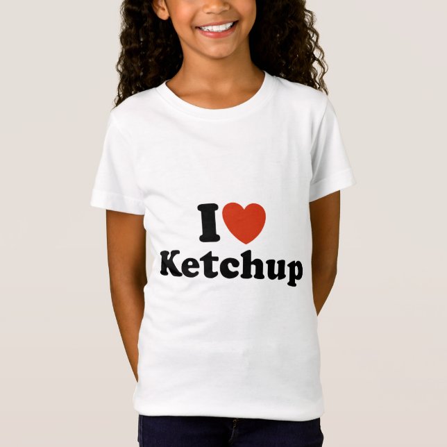 I Kärlek Ketchup Tee (Framsida)