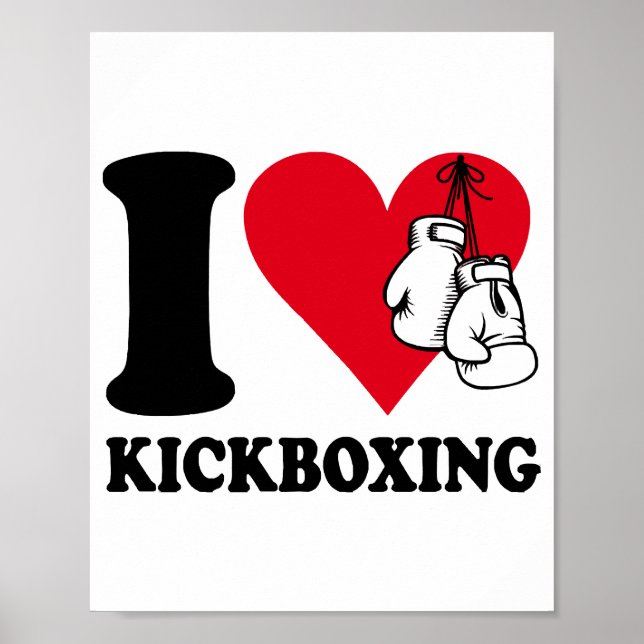 I kärlek kickboxing poster (Framsidan)