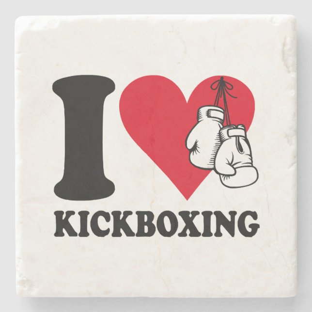I kärlek kickboxing stenunderlägg (Framsidan)