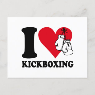 I kärlek kickboxing vykort