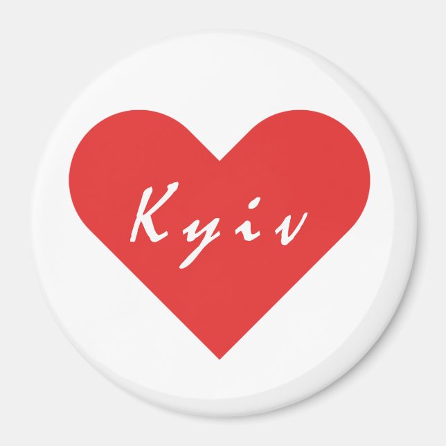 I kärlek Kiev Magnet (Framsidan)