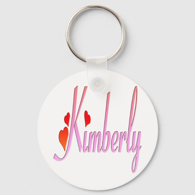 I kärlek Kimberly Keychain Nyckelring (Framsida)