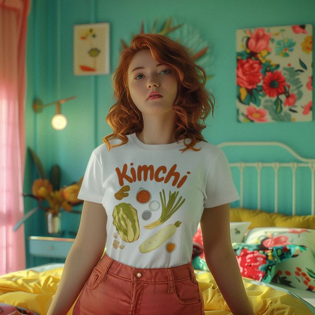 I Kärlek Kimchi T Shirt (Skapare uppladdad)