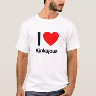 i kärlek kinkajous t-shirt