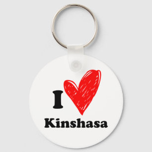 I kärlek Kinshasa Nyckelring