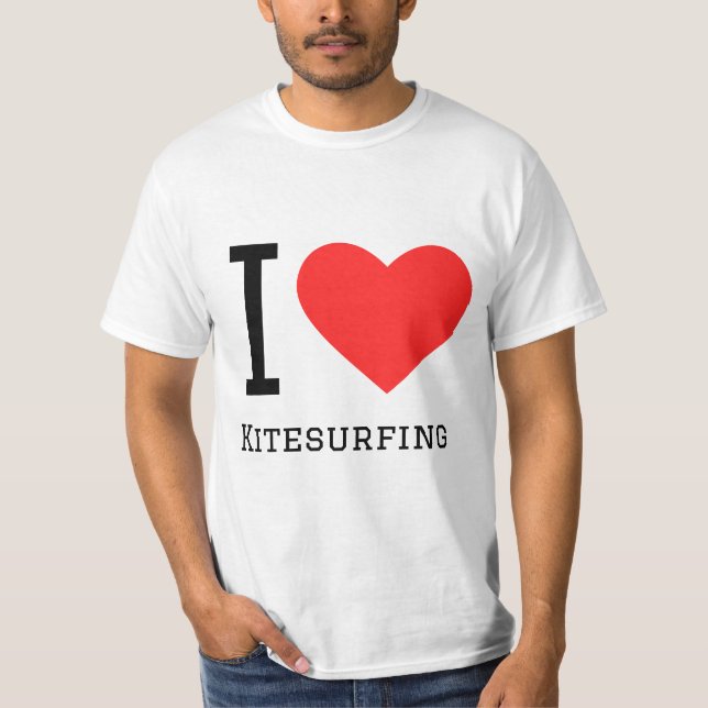I kärlek-kitestiftion-kvadratdekal t shirt (Framsida)