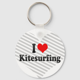 I kärlek Kitesurfing Nyckelring