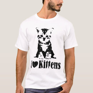 I Kärlek Kittens T Shirt