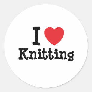 I kärlek Kittering anpassningsbar personlig Runt Klistermärke
