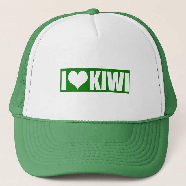 I kärlek kiwi keps (Framsida)
