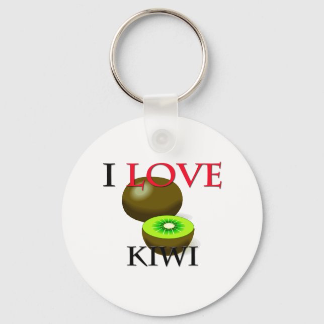 I Kärlek Kiwi Nyckelring (Framsida)