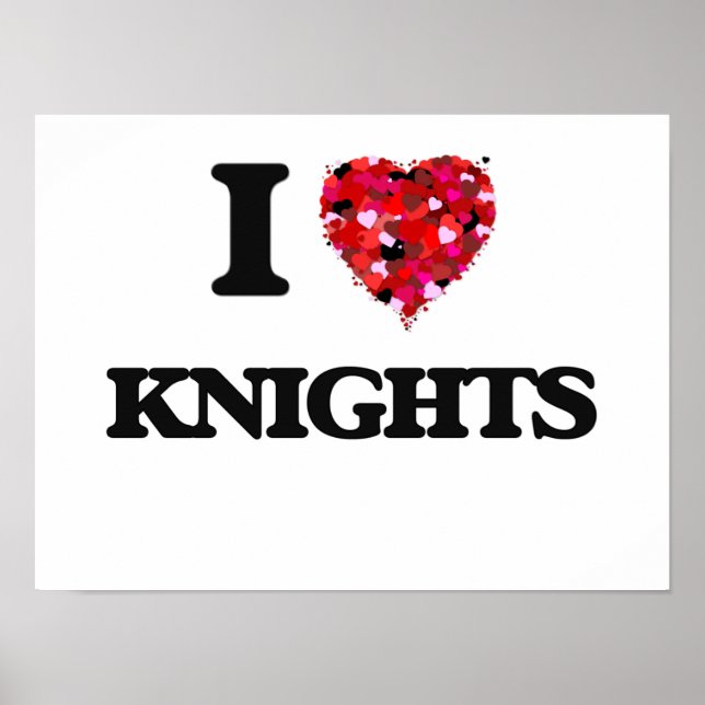 I kärlek Knight Poster (Framsidan)