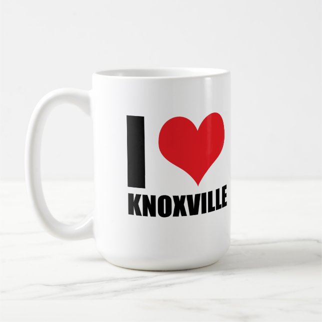 I kärlek Knoxville Kaffemugg (Vänster)