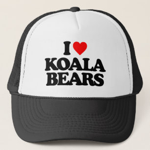 I KÄRLEK KOALA BEARS TRUCKERKEPS
