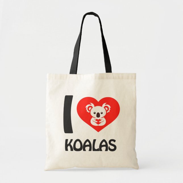 I kärlek Koalas Tygkasse (Framsidan)