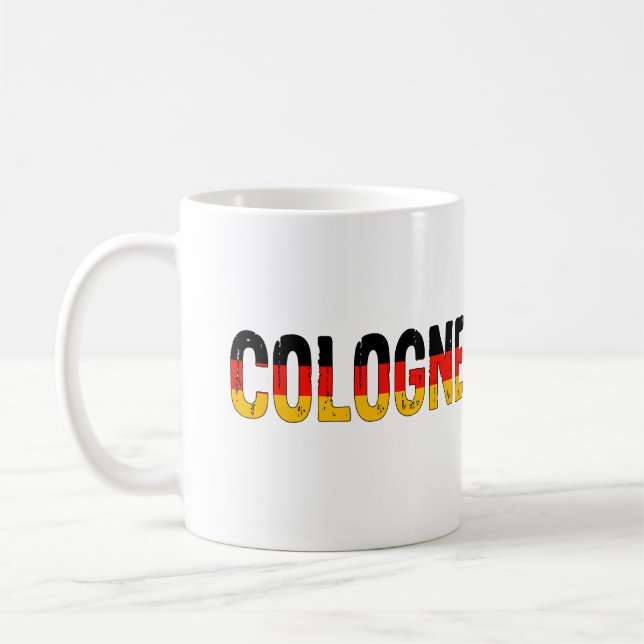 I kärlek Köln Kaffemugg (Vänster)