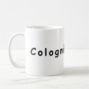 I kärlek Köln Kaffemugg