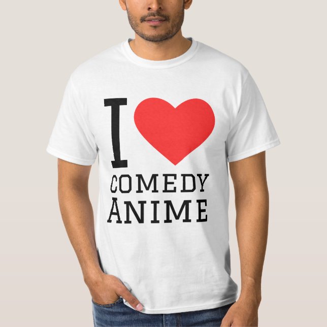 I kärlek komedi animerad t shirt (Framsida)