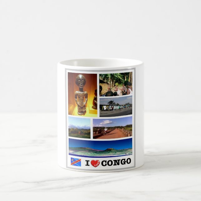I KÄRLEK - Kongo - Kaffemugg (Center)
