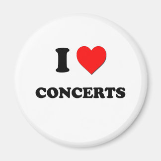I kärlek-konserter magnet