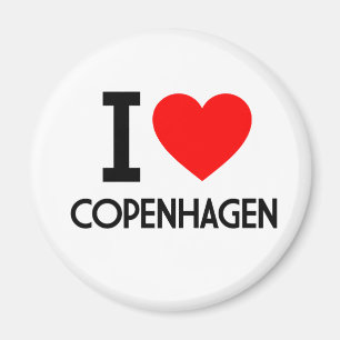 I Kärlek Köpenhamn Magnet