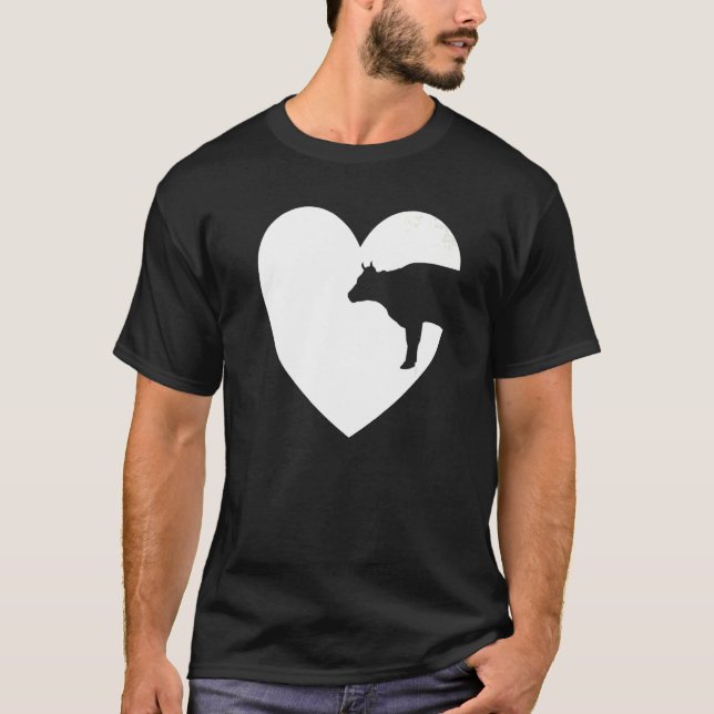 I Kärlek KÖR NÖTKÖTKÖTT Valentines day Co. T Shirt (Framsida)