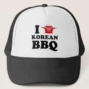 I Kärlek koreanska BBQ (고 기 구 이) Keps