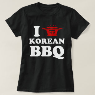 I Kärlek koreanska BBQ (고 기 구 이) T Shirt
