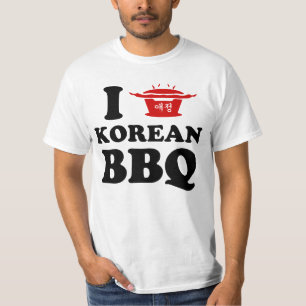 I Kärlek Koreanska BBQ (고 기 구 이) T Shirt