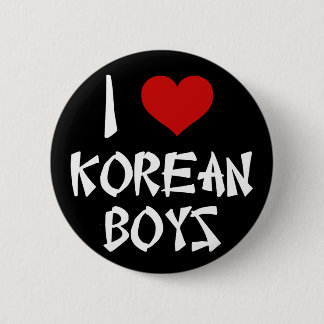 I Kärlek koreanska pojkar Knapp