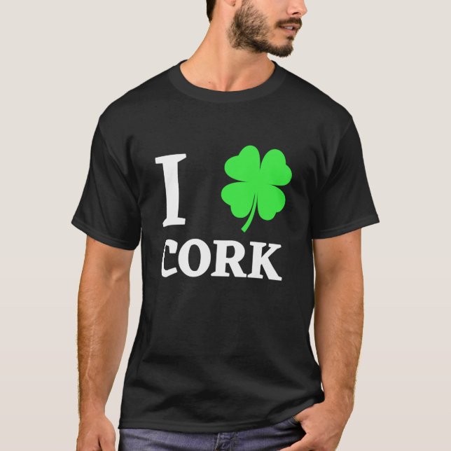 I KÄRLEK KORK T SHIRT (Framsida)