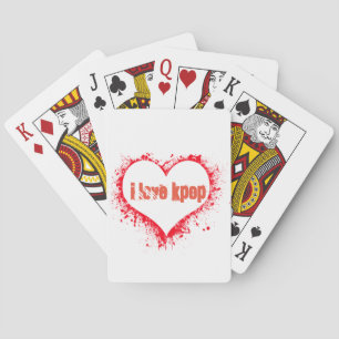 I KÄRLEK Kpop Casinokort