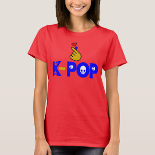 ♥ I Kärlek KPop Fabulous Bella Vintage-inspirerad Tee Shirt