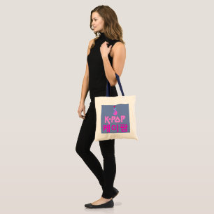 ♪ ♥ I Kärlek KPop Fabulous Chic Budget Tote Tygkasse