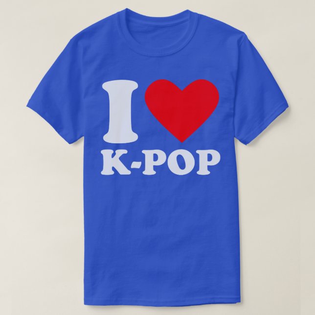 I Kärlek KPop T Shirt (Design framsida)