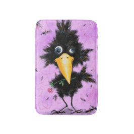 I Kärlek Kråka - roligt Badrumsmatta