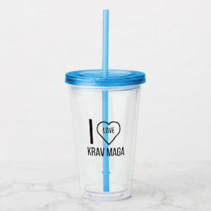 I KÄRLEK KRAV MAGA TAKE AWAY MUGG