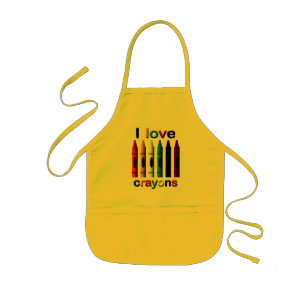 I Kärlek Kritor Apron Barnförkläde
