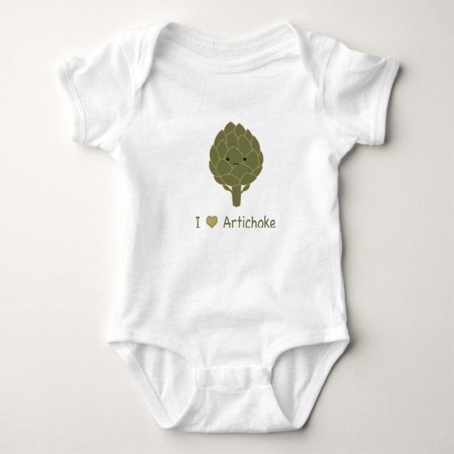 I kärlek-kronärtskocka tee shirt (Framsida)