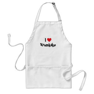 I Kärlek Krumkake Apron Förkläde