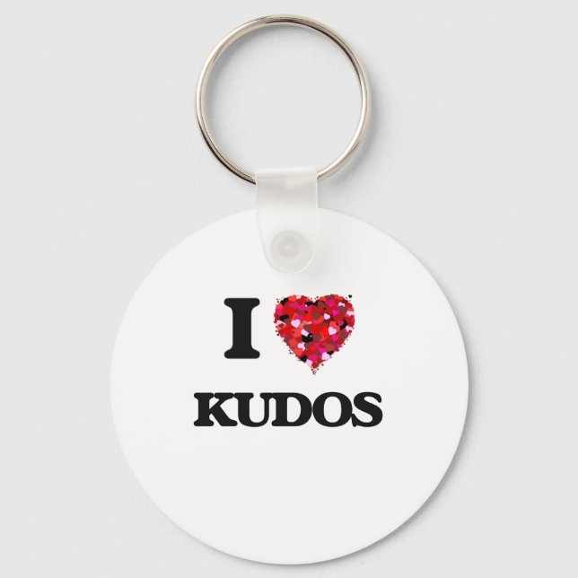 I Kärlek Kudos Nyckelring (Framsida)