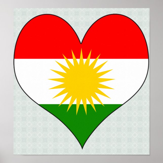 I Kärlek Kurdistan Poster (Framsidan)