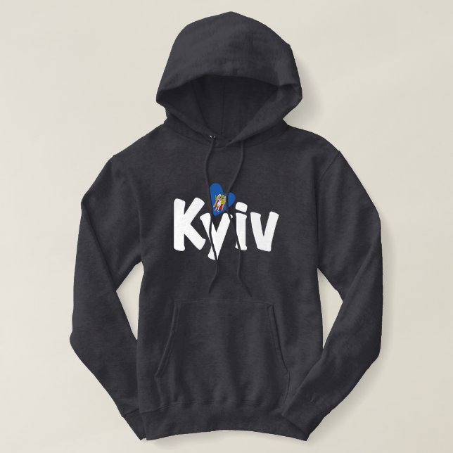 I Kärlek Kyiv, У к р а ї а, Ukraina T Shirt (Design framsida)