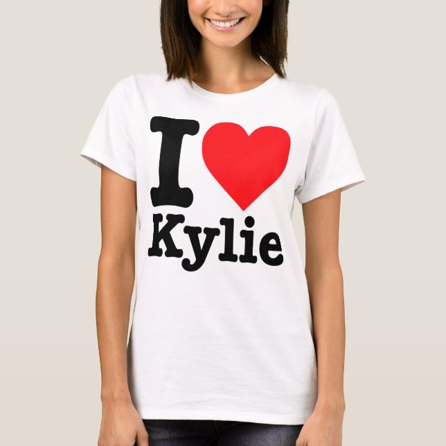 "I kärlek Kylie" T Shirt (Framsida)