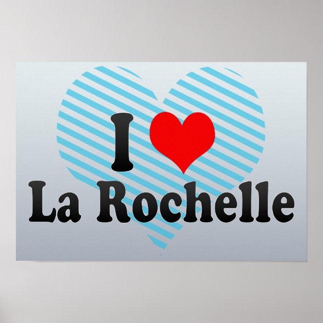I Kärlek La Rochelle, Frankrike Poster (Framsidan)