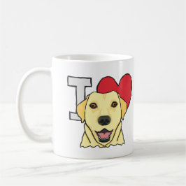 I Kärlek Labradors Kaffemugg