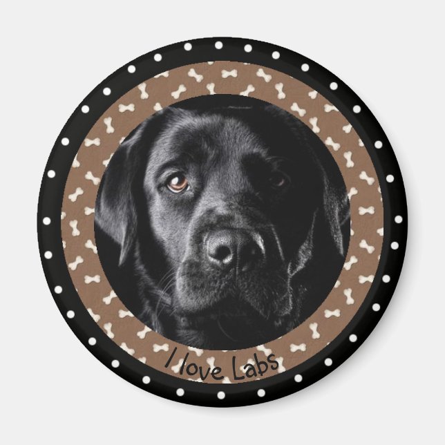 I kärlek Labs Magnet (Framsidan)