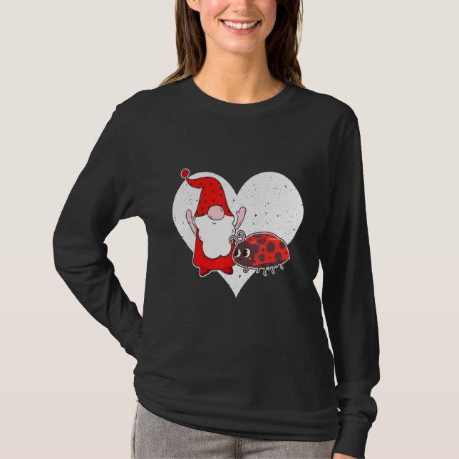 I Kärlek Ladybugs 2 T Shirt (Framsida)