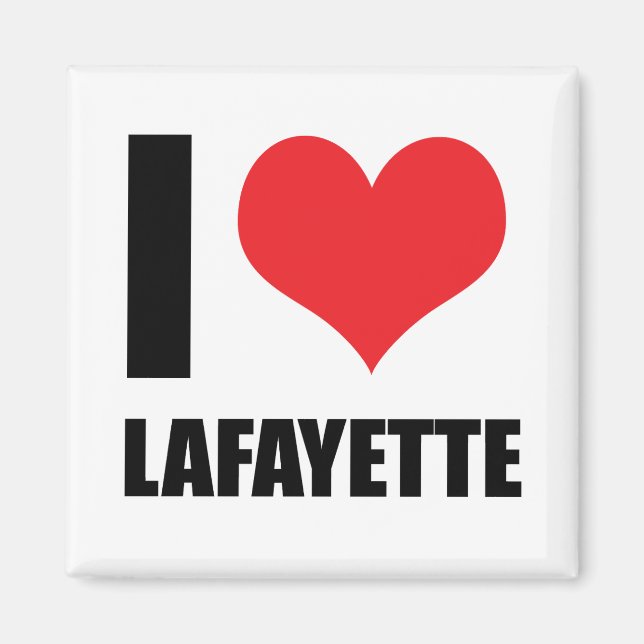 I kärlek Lafayette Magnet (Framsidan)